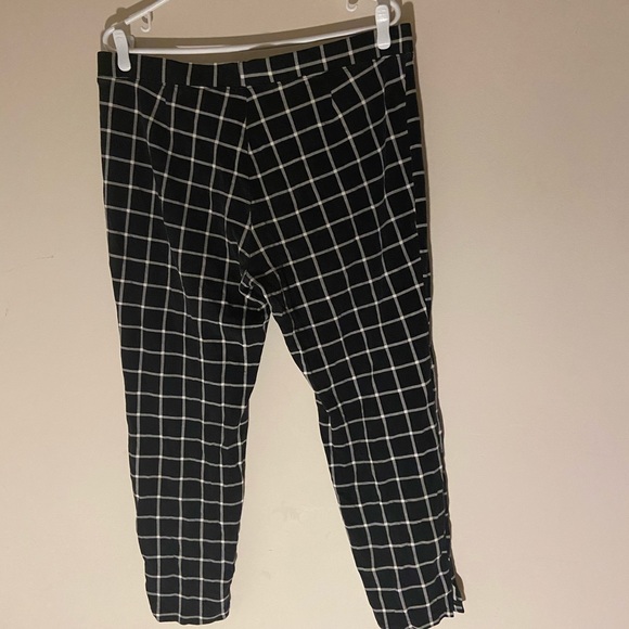 Black and white checkered pants - Picture 1 of 3